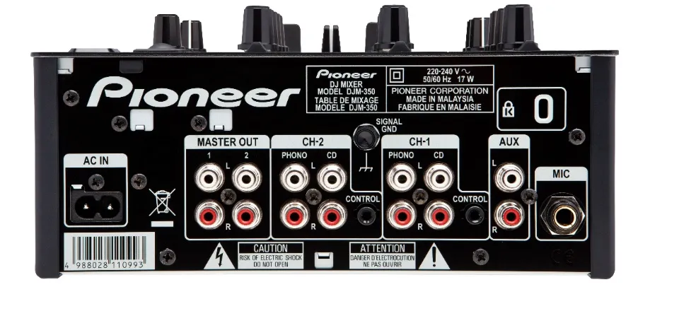 Pioneer DJM-350 動作確認済み クロスCHフェーダー交換 元箱あり