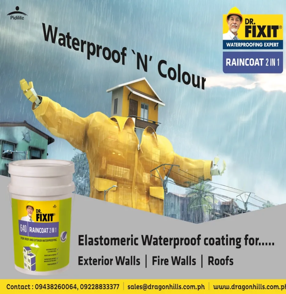 Dr fixit raincoat paint on sale price