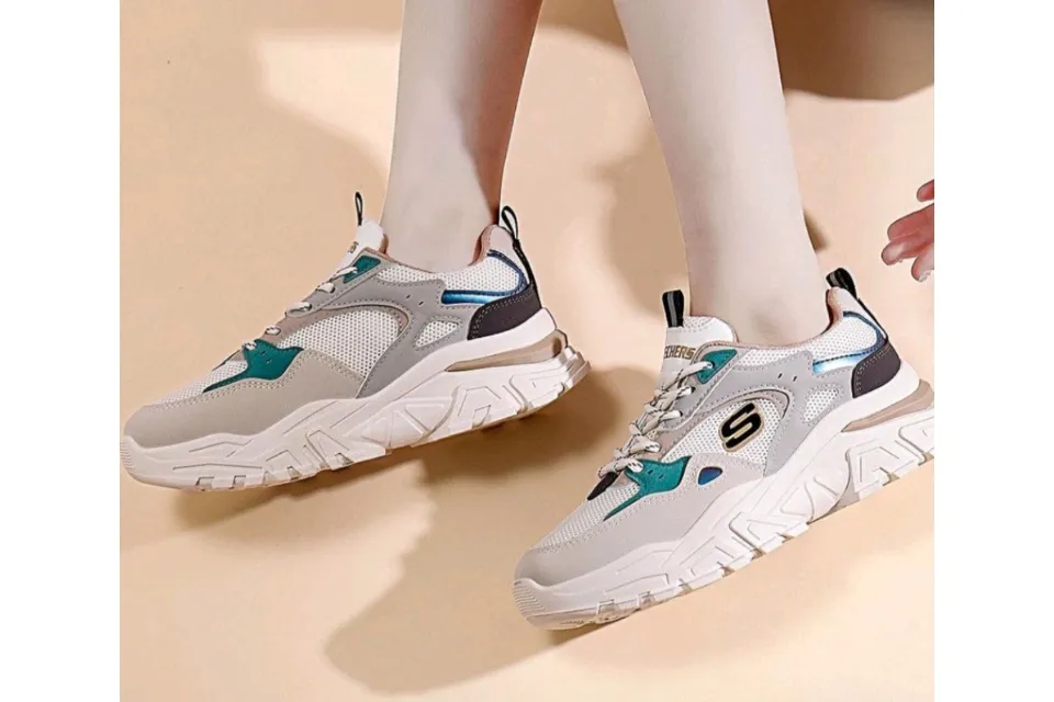 Fashion Korean trending Skechers lowcut rubbershoes sneakers for