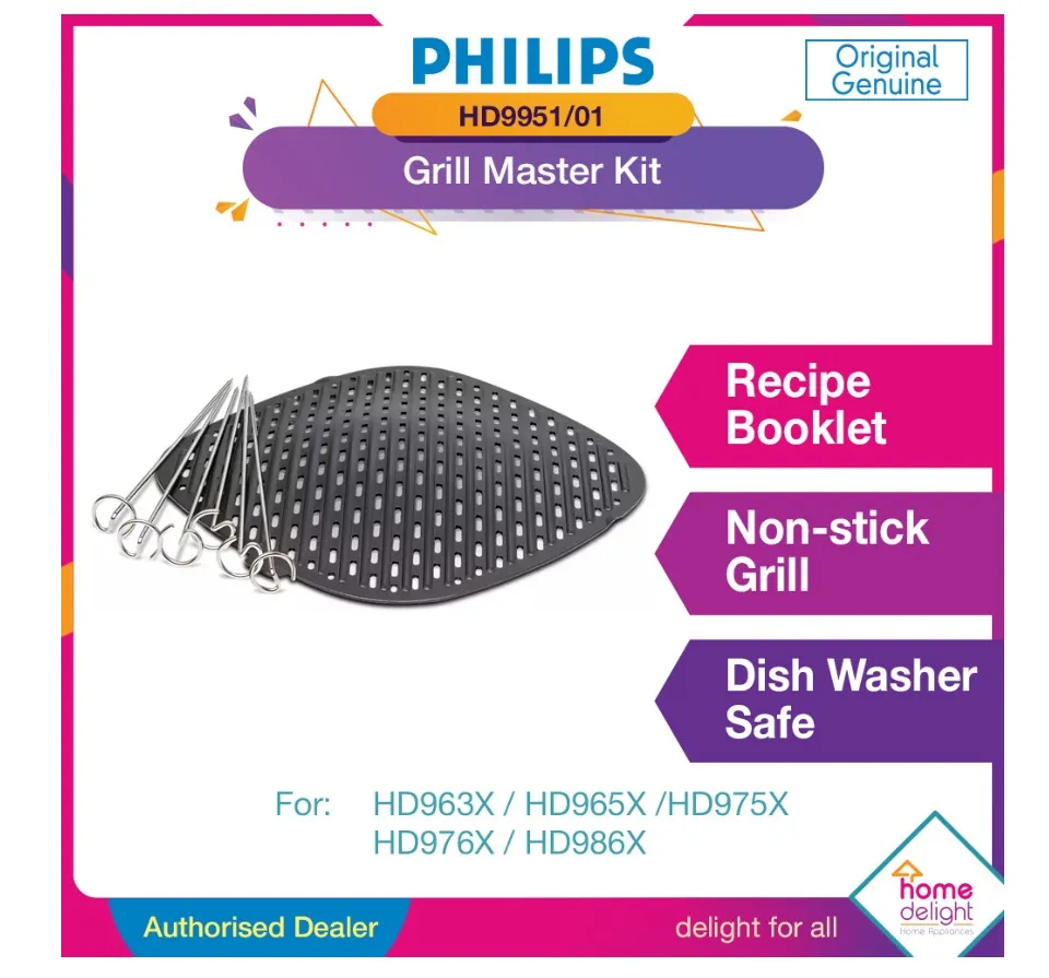 Kit accessori Airfryer XXL PHILIPS HD9951/00