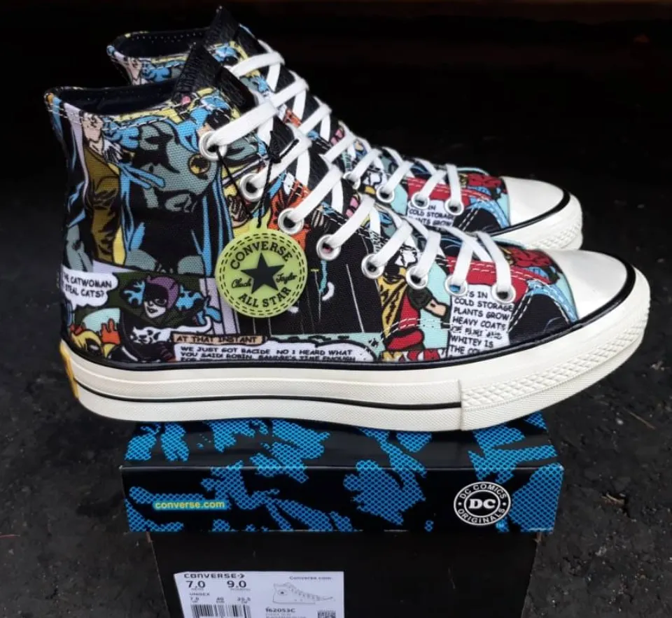 Sepatu_Converse All Star 70s DC Comics BATMAN High Original