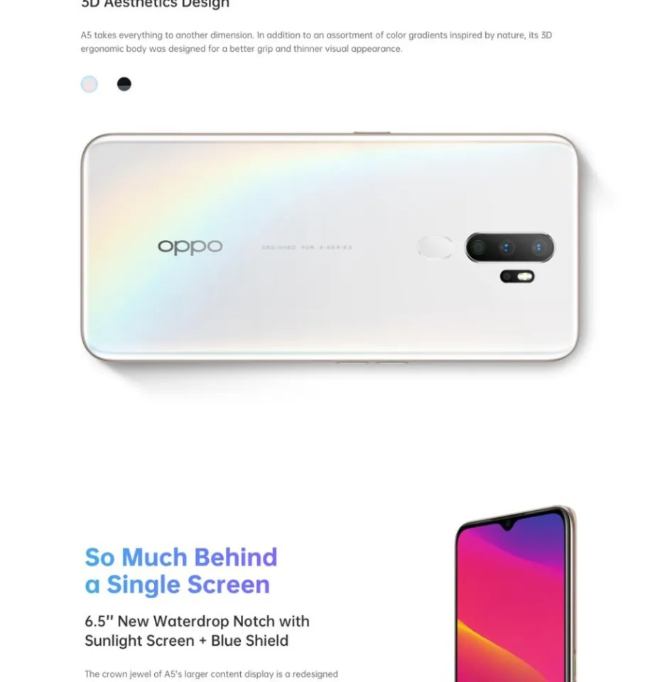 OPPO - 【美品】OPPO A5 2020 64GB Amazon.co.jp: OPPO CPH1943 BL A5 2020 Blue : Computers