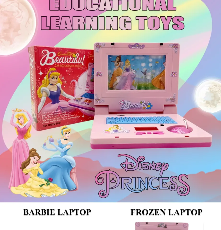 Learning Laptop Princess Laptop Toy Hello-Kitty DisneyPrincess