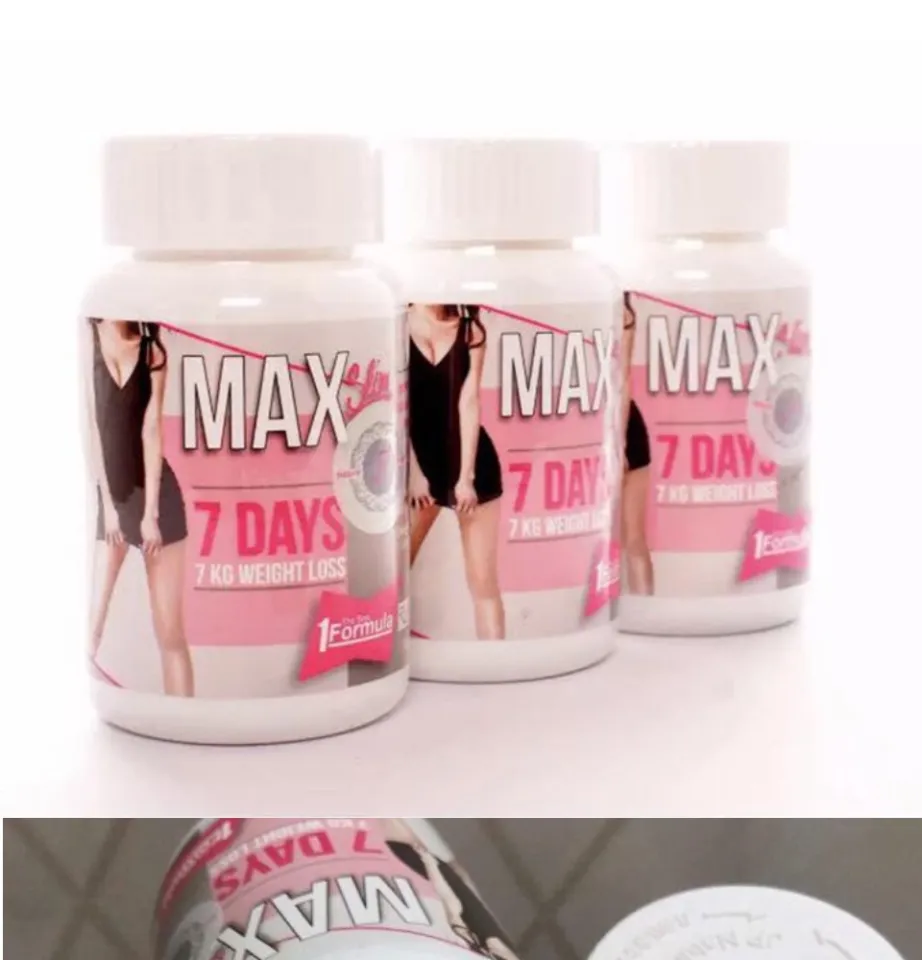 ORIGINAL Max Slim 7 Days Diet Slimming Capsule Weight Loss