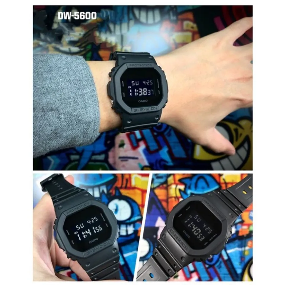 casio G shock Couple Watch digital 2pcs DW5600 and GX56BB all