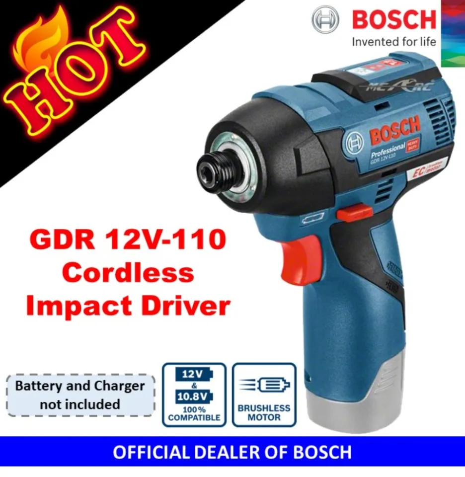 Bosch GDR 12V-110 Cordless Impact Driver ▻ Original MC ARC