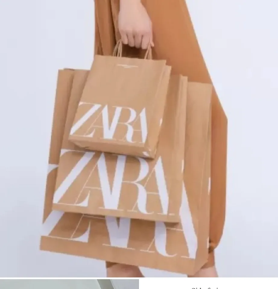 WEIGELS STORE PAPER BAG ZARA tas zara goodie bag sizeS L dan M