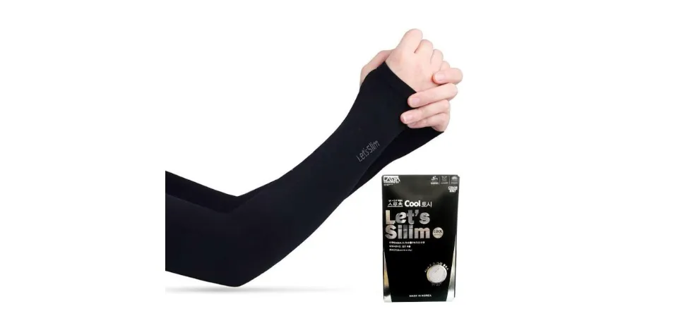 Let's Slim Aqua X - Cool Arm Sleeve plus Sun Protective UV-Cut