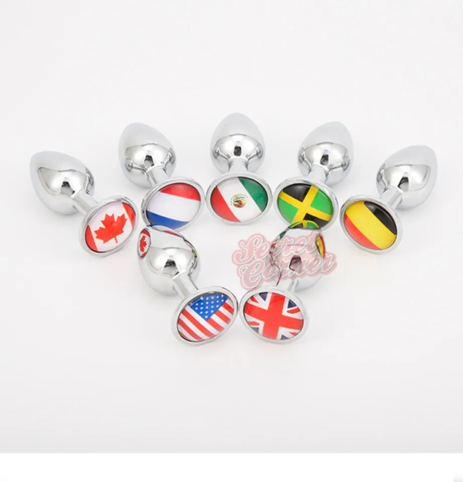 Secret Corner Stainless UK Flag Anal Plug Butt Plug Sex Toys for Women Sex  Toys for Men - Small | Lazada PH