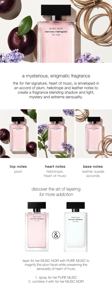 Narciso Rodriguez For Her Musc Noir Eau De Parfum 50ml Lazada