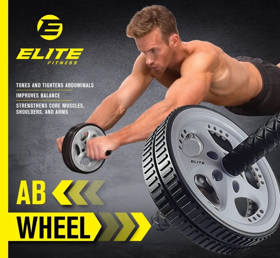 ELITE Fitness Ab Wheel Abdominal Roller Lazada PH