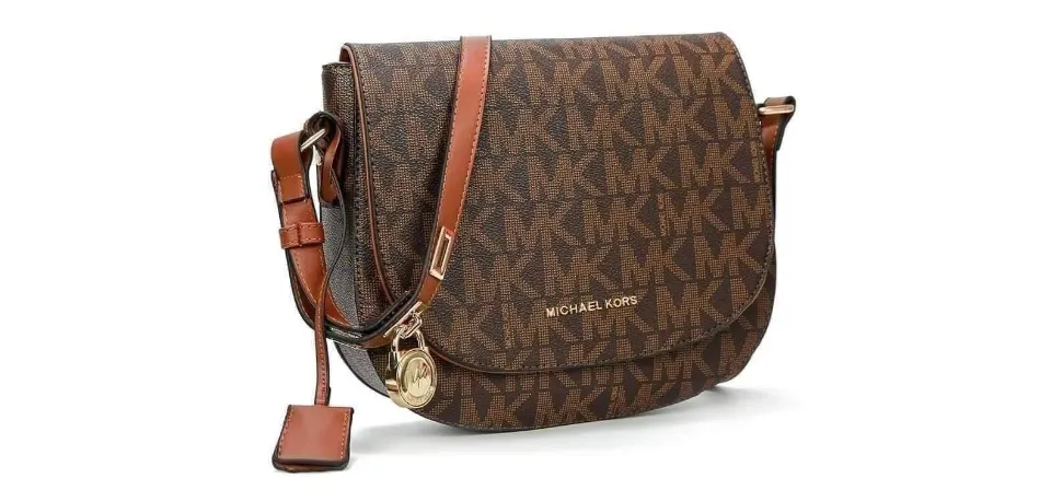 Mk brown shop sling bag