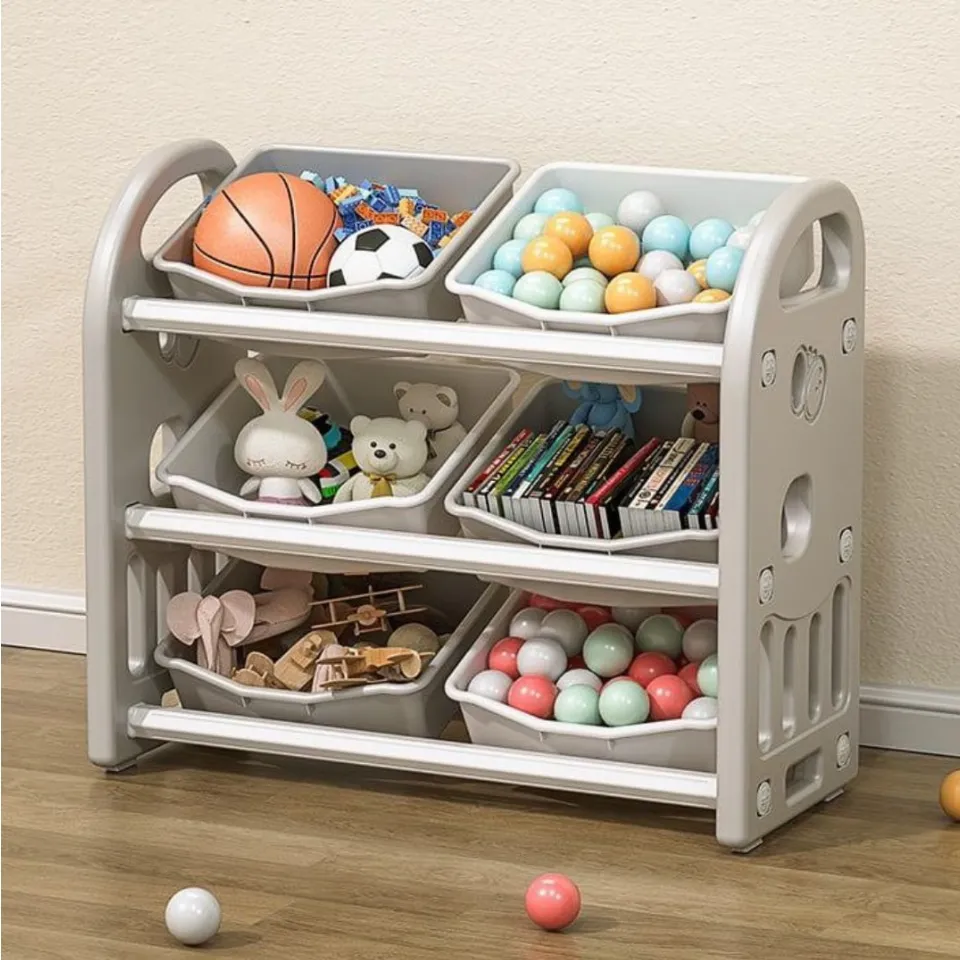 BYJ Toy Storage for Children Kids Room Space Saver Minimalist