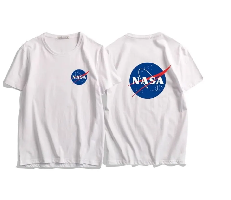 BAJU NASA TSHIRT Streetwear Harajuku Space T-Shirt Nasa TEE