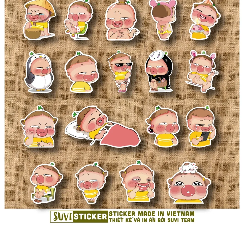 Tổng hợp 19 mẫu Sticker Quỳnh AKA in áo thun đẹp - 123Design.org