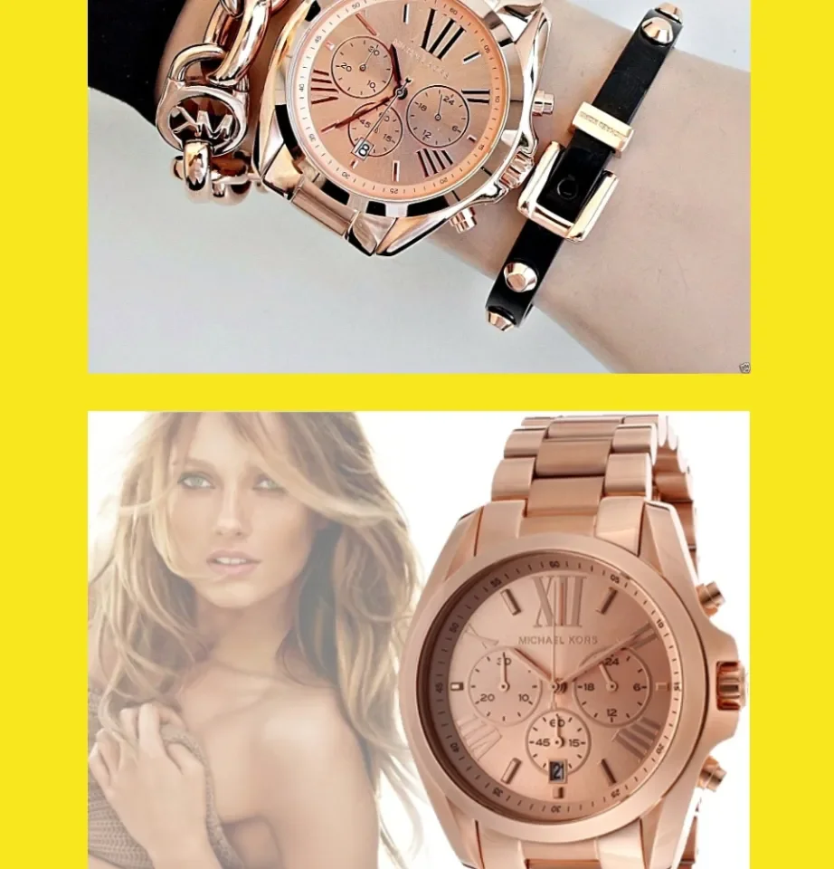 Michael kors 2024 chronograph watch instructions