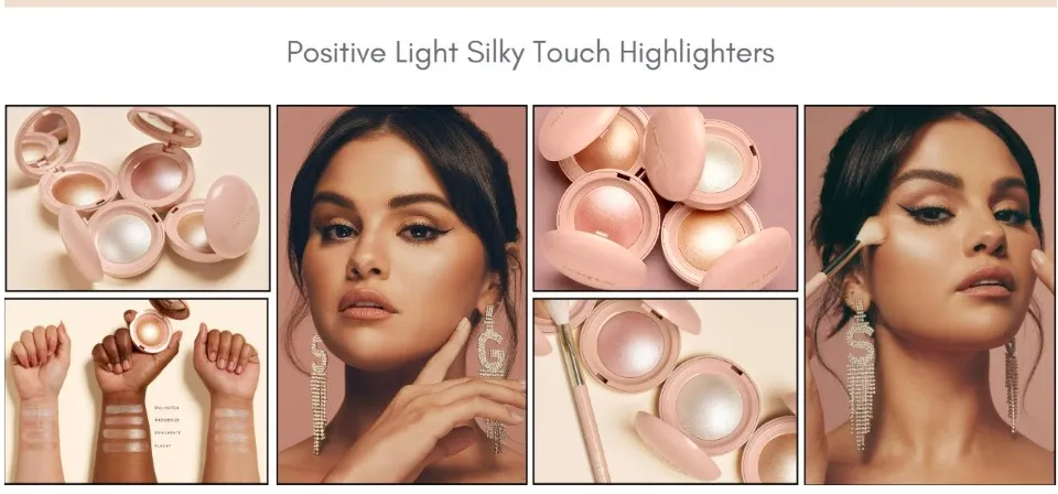 Rare Beauty by Selena Gomez Positive Light Silky Touch Highlighter Flaunt :  Beauty & Personal Care 