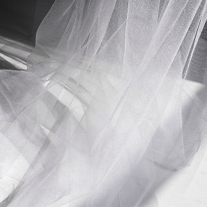 White Transparent Glitter Mesh Girls Heart Net Red Bridal Veil Hand Nail Photography Prop Background Cloth