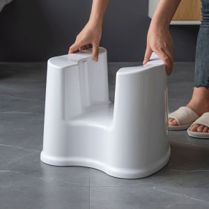 Bathroom Plastic Stool Non-Slip Chair for Elderly And Pregnant Women Shower Bench Low Height Suitable for Shower Room