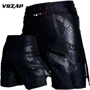 Vszap Workout Shorts MMA Thai Boxing Comprehensive Combat Training UFC Sanda Fight Men