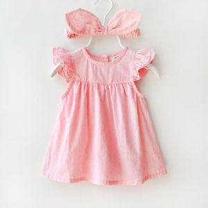 Baby Girl Skirt Summer Cotton 100 Days 0-1 Year Old Full Moon 3 Months Newborn Jumpsuit Baby Fashionable Clothes