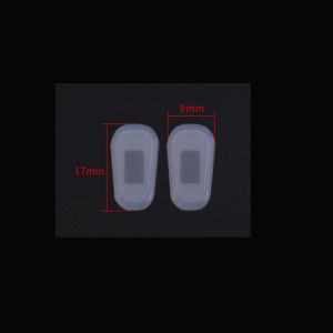 Anti-Slip Glasses Nose Pad Plug-in Soft Silicone Nose Pad Height Increasing Seamless Nose Bridge Glasses Accessories Neutral Specification