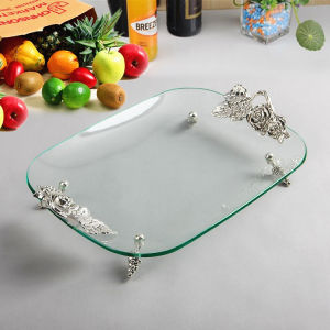 Bát Đựng Trái Cây Thủy Tinh Phong Cách Hiện Đại Sang Trọng Bát Đựng Đồ Ăn Nhẹ Trong Suốt Cỡ Lớn Cho Phòng Khách KTV Khách Sạn