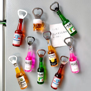 Dụng Cụ Mở Chai Bia Nổi Tiếng Trên Mạng Nhãn Dán Tủ Lạnh Dụng Cụ Mở Chai Bar Mô Phỏng Tiktok Dụng Cụ Mở Chai Bia Sáng Tạo Nhãn Dán Nam Châm.