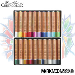 Cretacolor Pastel Color Pencils 72 สี แท่งสีสันสดใส สำหรับการวาดภาพ บล็อกสีสันสดใส อุปกรณ์สำหรับการวาดภาพ