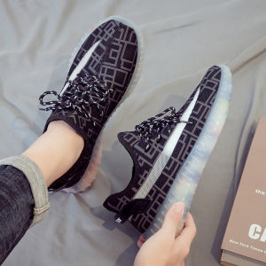 Summer 2024 Mesh Upper Dad Style Running Mens Shoes Korean Trendy Sports Casual Low Top Flat Heel Rubber Outsole Breathable