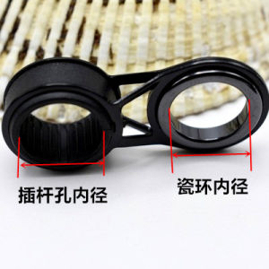 Tossing Sea Fishing Rod Guide Ring Black Anchor Rod Telescopic Fishing Rod Stainless Steel Wire Ring Rock Rod Line Ring Guide Hole Casting Rods Fishing Rod