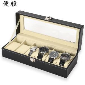 Genuine Leather Watch Box Storage Organizer High End Display Case for Mechanical Watches And Jewelry Accessories