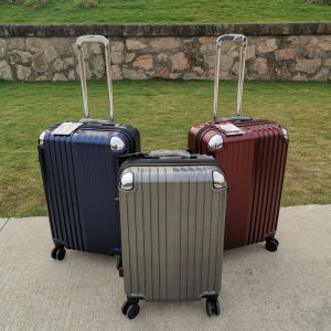 Expandable Pure PC Travel Suitcase Womens 24 Inch Large Capacity Luggage with Four-Way Rotating Wheels And Password Lock