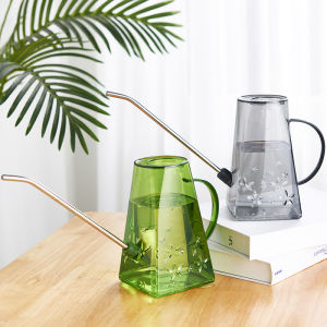 Long-Nosed Plastic Watering Can for Home Use Stainless Steel Flower Bed Sprayer Two-Way Drenching Garden Tool Flower Care