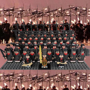 Domestic Corui Qin Shihuang Unified Six Kingdoms Qin Ancient Emperors Assemble Building Blocks Third Party Doll Toy Kt1088