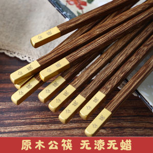 ช้อนกลางไม้ไผ่ ช้อนกลางแบบแยกส่วนสำหรับใช้ในบ้านและร้านอาหาร ไม่ทาสี ไม่มีตะไบ ชุดช้อนกลางแบบแยกส่วน ช้อนกลางแบบหัวแหลม