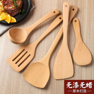 Heat Resistant Wooden Kitchen Utensils
