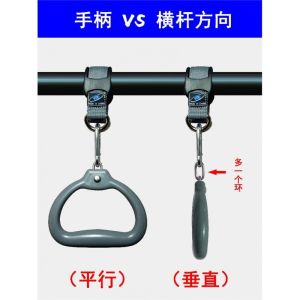 Bàn Tay Kéo Thể Dục Thể Thao Trong Nhà Ngoài Trời Vòng Lắc Lưng Phục Hồi Cột Sống Dụng Cụ Tập Luyện Sức Khỏe Một Sợi Dây