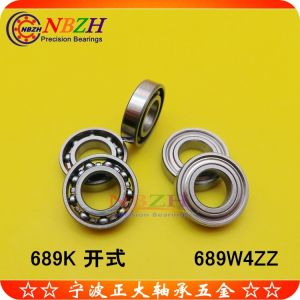Open Type Bearing S689K 689W2.5 689W4 ZZ L1790 Single Row Standard Part Bearing Steel Material Made in China