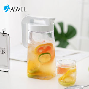 Asvel Large Capacity Plastic Cold Water Pot for Home Use Tea Brewing Juice Filling High Temperature Resistant Beverage Container