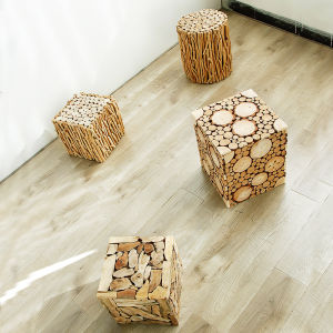 Handmade Wooden Mini Chair Home Decorative Furniture Nordic Style Creative Personalized Chair New House Decoration Ornaments