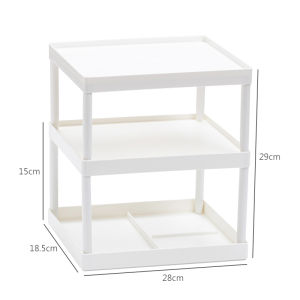 INS Style Minimalist Double-Layer Storage Rack Desktop Storage Rack Desk Stationery Organizing Rack Dormitory Desktop Transformation Rack