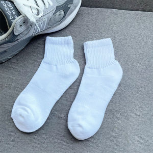 Japanese Fashion Workwear Rough Yarn Tube Socks Breathable Towel Bottom Socks Sports Socks Japanese Fashion Socks Lovers Socks Shawn Yue