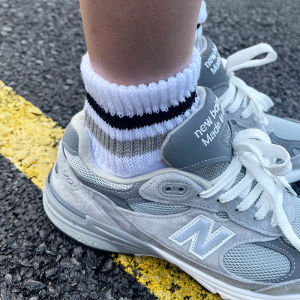 Japanese Fashion Workwear Rough Yarn Tube Socks Breathable Towel Bottom Socks Sports Socks Japanese Fashion Socks Lovers Socks Shawn Yue