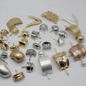 Low Ponytail Hair Accessories Japanese Style Metal Hair Clips Spring Clamp Womens Fashion Hair Decorations Side Clips