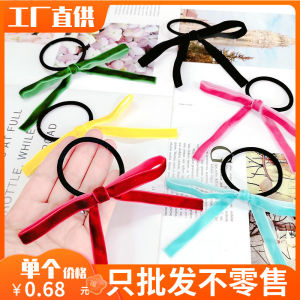 Boutique Stall Hair Accessories 2 Dollar Store Trendy Butterfly Knot Hair Ties Ropes Fresh Outlined Fashionable Hair Accessories