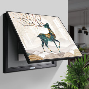 Modern Minimalist Meter Box Decorative Painting Punch-Free Weak Electricity Box Switch Box Light Luxury Distribution Box Electric Brake Box Shielding Box