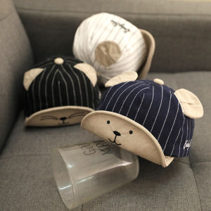 หมวกเด็กทารกชายรุ่นบางสำหรับฤดูใบไม้ผลิและฤดูใบไม้ร่วงแก๊ปสำหรับเด็กและเด็กผู้ชายในฤดูใบไม้ผลิหมวกเบสบอลแฟชั่นสำหรับฤดูใบไม้ผลิ1ขวบ2