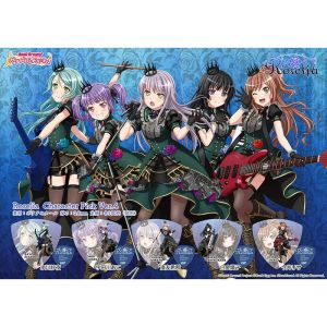 Nissan ESP BanG Dream Roselia Two-Dimensional Womens Band Electric Guitar Plectrum Full Series