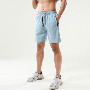 ผู้ชายเทนนิสการฝึกอบรมกางเกงขาสั้นBreathable Quick DryหลวมFit Gym Joggingห้าจุดกางเกงการดูดซึมความชื้นเหงื่อ